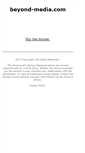 Mobile Screenshot of beyond-media.com
